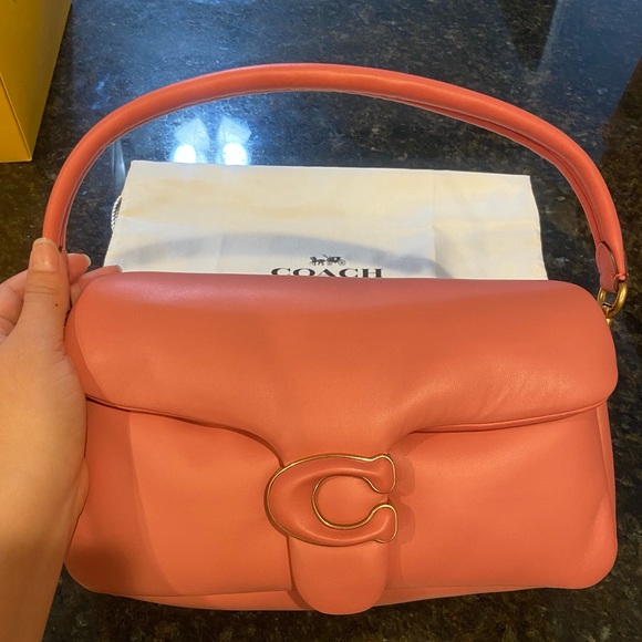 Coach Pink Pillow Tabby Shoulder Bag 26 - Picture 3 of 10